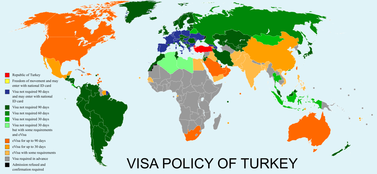 Online Application Eligibility for Turkey Visa 